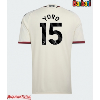 Manchester United Leny Yoro #15 Tricou Fotbal Replică 2026-27 Barbati Treilea